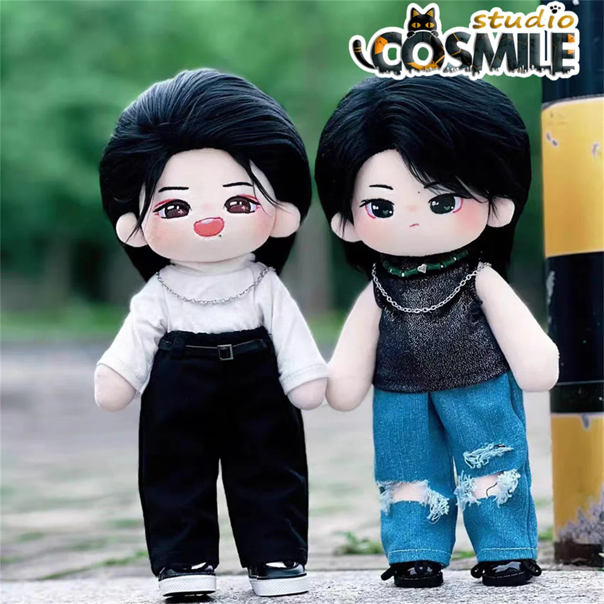 Star Idol Yibo Xiao Zhan Cool Guy Leather Suit Fashion BJYX Stuffed Plushie 30cm Plush Doll Body Clothes
Star Idol Yibo Xiao Zhan Cool Guy Leather Suit Fashion BJYX Stuffed Plushie 30cm Plush Doll Body Clothes