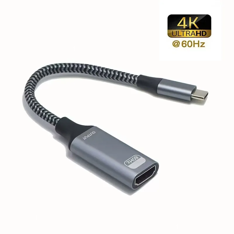 Type CToHD-MI Adapter 4K60Hz Aluminum Alloy Typec To HD- mi Conversion Braided Wire Length 0.17 Meters
Type CToHD-MI Adapter 4K60Hz Aluminum Alloy Typec To HD- mi Conversion Braided Wire Length 0.17 Meters