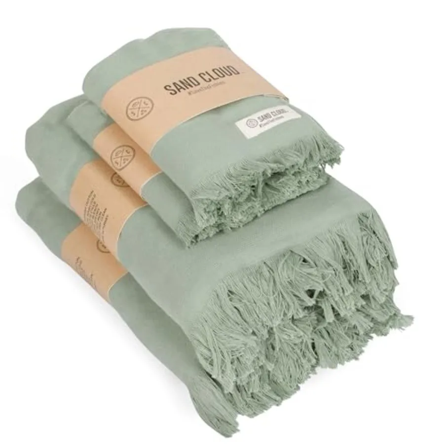 Turkish Bath Towels Bundle for Bathroom, Set of 4 Large Size 100% Certified Organic Cotton Yarn is Lightweight, Soft and Absorb
Turkish Bath Towels Bundle for Bathroom, Set of 4 Large Size 100% Certified Organic Cotton Yarn is Lightweight, Soft and Absorb