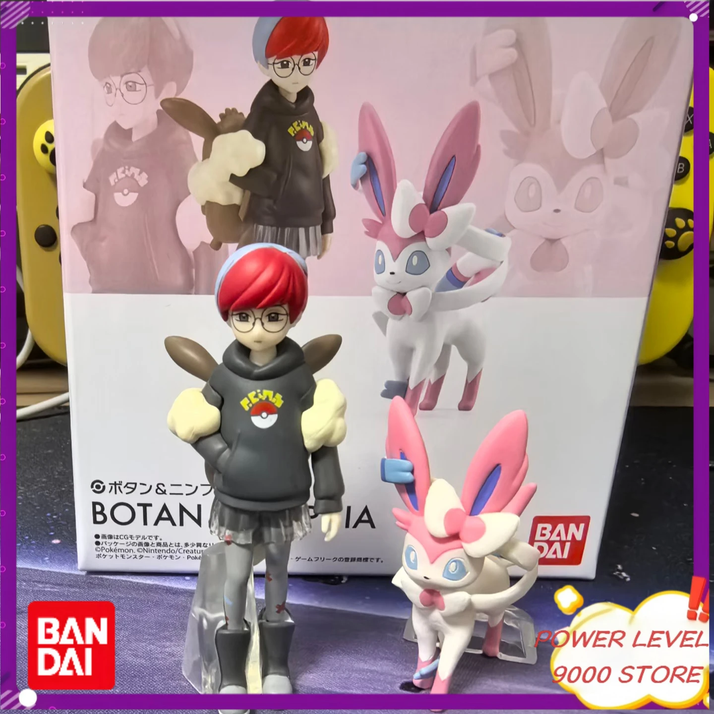 В наличии: Оригинальная коллекционная фигурка Bandai Pokemon Scale World Sylveon Botan Nymphia Kawaii, аниме-кукла, модель игрушки
В наличии: Оригинальная коллекционная фигурка Bandai Pokemon Scale World Sylveon Botan Nymphia Kawaii, аниме-кукла, модель игрушки