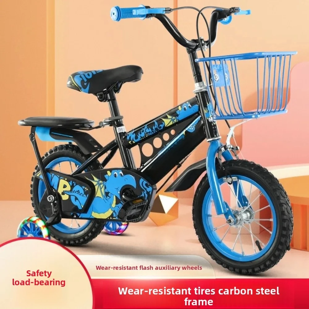 Kids Bicycle 12 14 16 18 Inch Adjustable Children Bike with Training Wheels Basket Front Rear Brakes for Boys Girls
Kids Bicycle 12 14 16 18 Inch Adjustable Children Bike with Training Wheels Basket Front Rear Brakes for Boys Girls