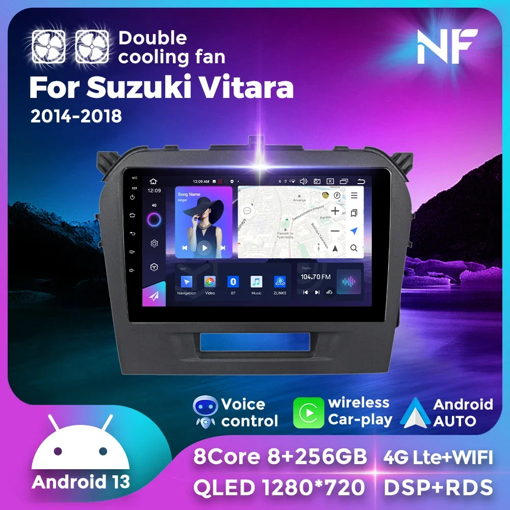 Android Multimedia Player Autoradio for Suzuki Vitara 4 2014 - 2018 Carplay Car Radio Stereo Head Unit GPS Navigation 2din DVD
Android Multimedia Player Autoradio for Suzuki Vitara 4 2014 - 2018 Carplay Car Radio Stereo Head Unit GPS Navigation 2din DVD