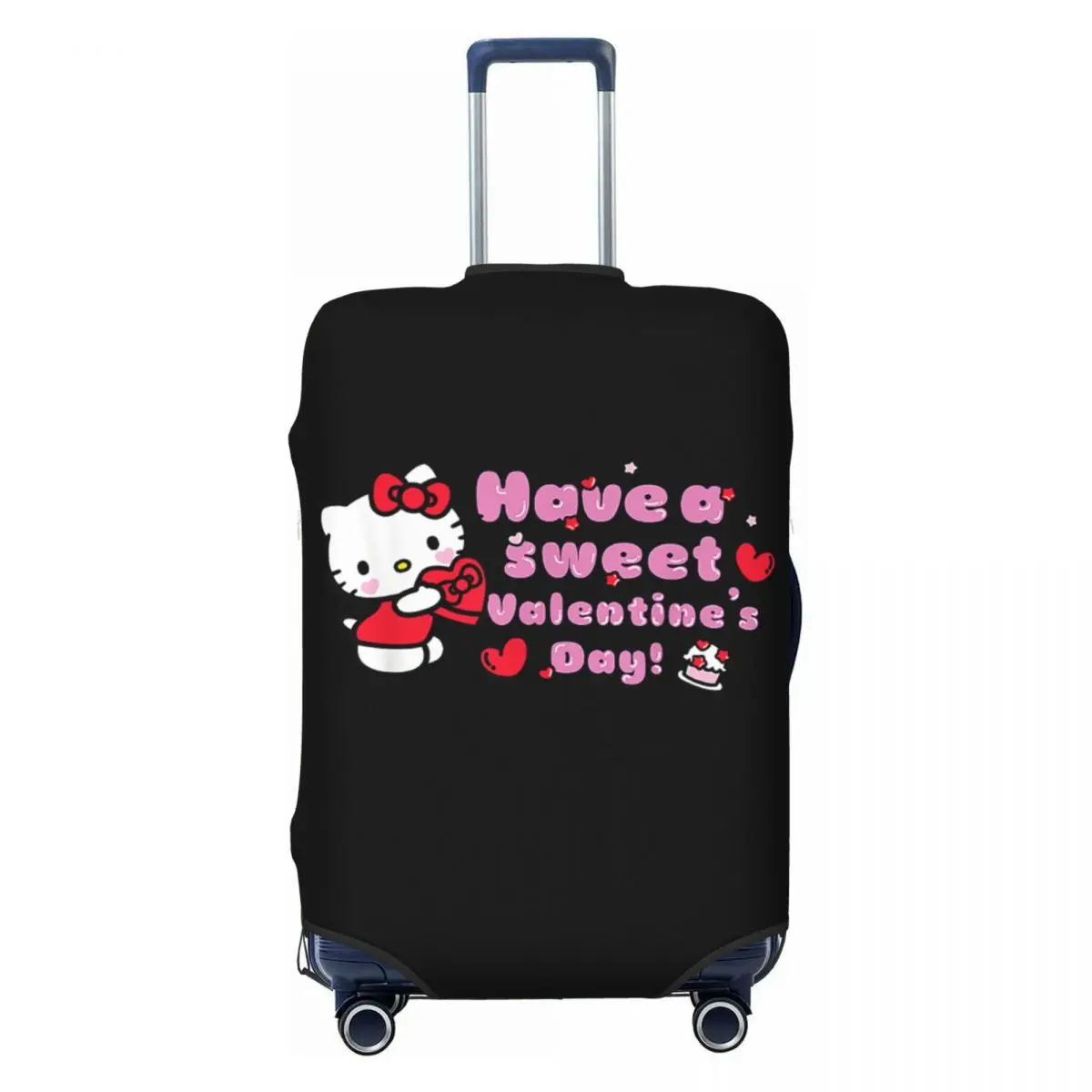 Custom Cute Hello Kitty Cat Luggage Cover Protector Dust Proof Have A Sweet Valentines Day Travel Suitcase Covers
Custom Cute Hello Kitty Cat Luggage Cover Protector Dust Proof Have A Sweet Valentines Day Travel Suitcase Covers