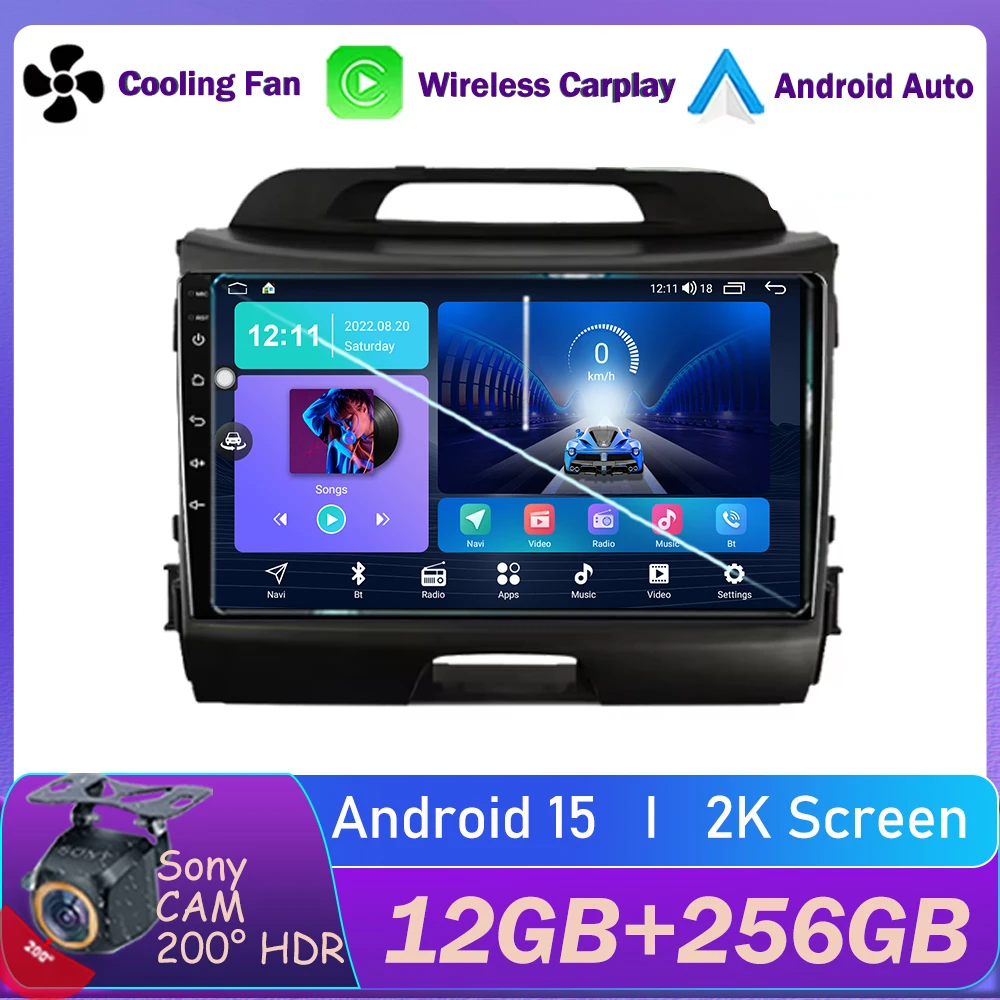 Car Radio For Kia Sportage 3 SL 2010-2016 Android Multimedia Video Player Navigation GPS 4G Carplay Auto Audio Stereo Head Unit
Car Radio For Kia Sportage 3 SL 2010-2016 Android Multimedia Video Player Navigation GPS 4G Carplay Auto Audio Stereo Head Unit