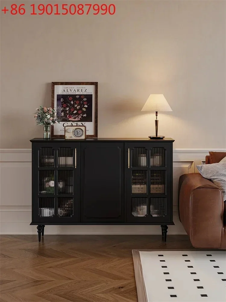 N American Retro Wall Sofa Edge Side Cabinet Living Room Tea Cabinet Multi-Functional Storage Sideboard Cabinet
N American Retro Wall Sofa Edge Side Cabinet Living Room Tea Cabinet Multi-Functional Storage Sideboard Cabinet