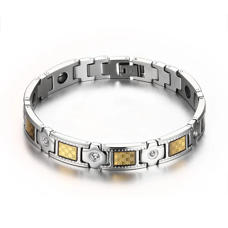 Customized-Border Energy Germanium Stone Bracelet Steel Jewelry Black Magnetic Stainless Steel Bracelet Expor
Customized-Border Energy Germanium Stone Bracelet Steel Jewelry Black Magnetic Stainless Steel Bracelet Expor