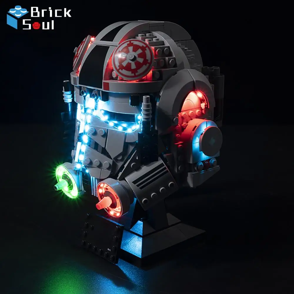 LED Light Kit For AT-AT Driver Helmet 75429 DIY Toys Set (Not Included Building Blocks)
LED Light Kit For AT-AT Driver Helmet 75429 DIY Toys Set (Not Included Building Blocks)