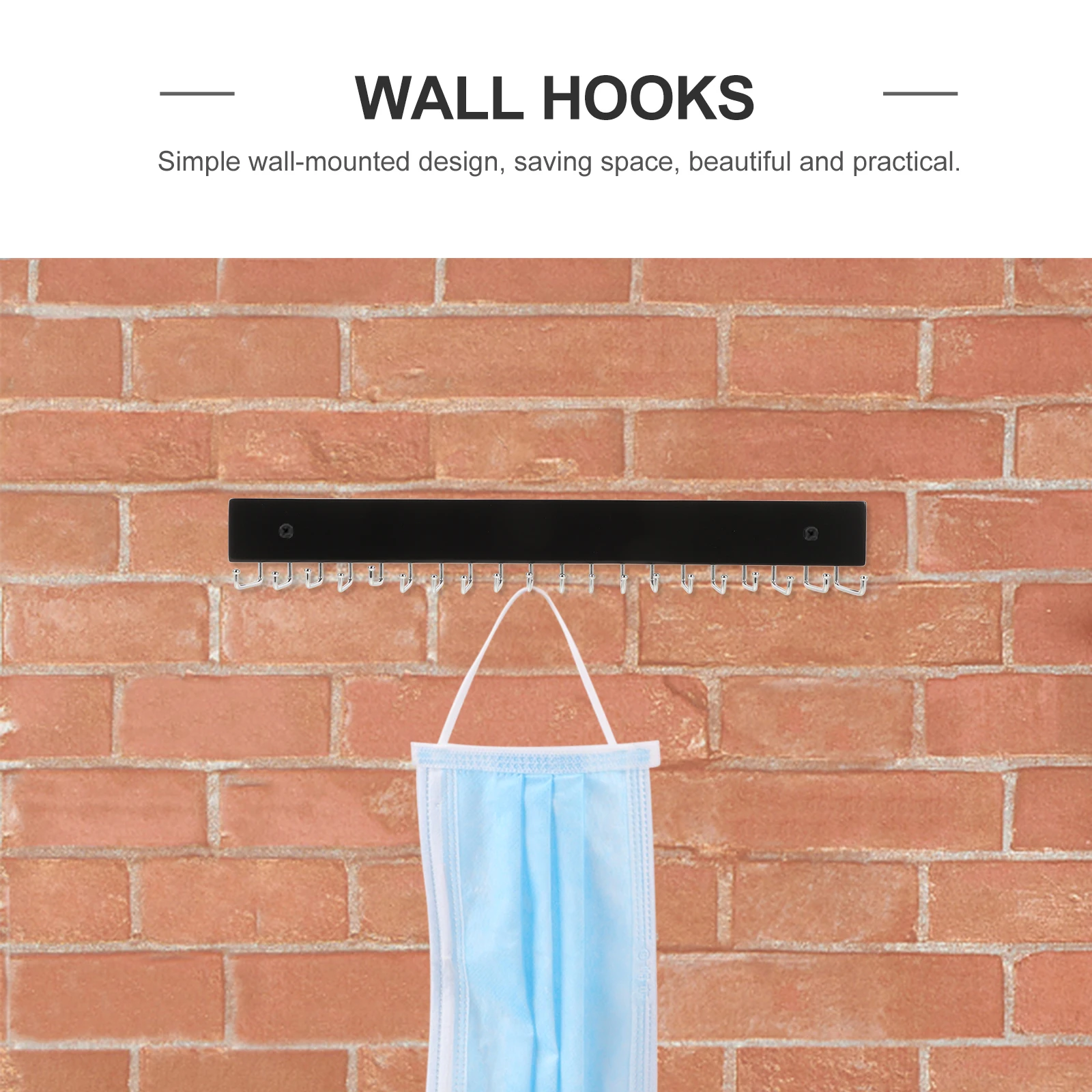 WallMountedBeltRackTieHangerScarfOrganizerBeechWoodHangingHooksSpaceSavingDurableConstructionElegantDesign
WallMountedBeltRackTieHangerScarfOrganizerBeechWoodHangingHooksSpaceSavingDurableConstructionElegantDesign
