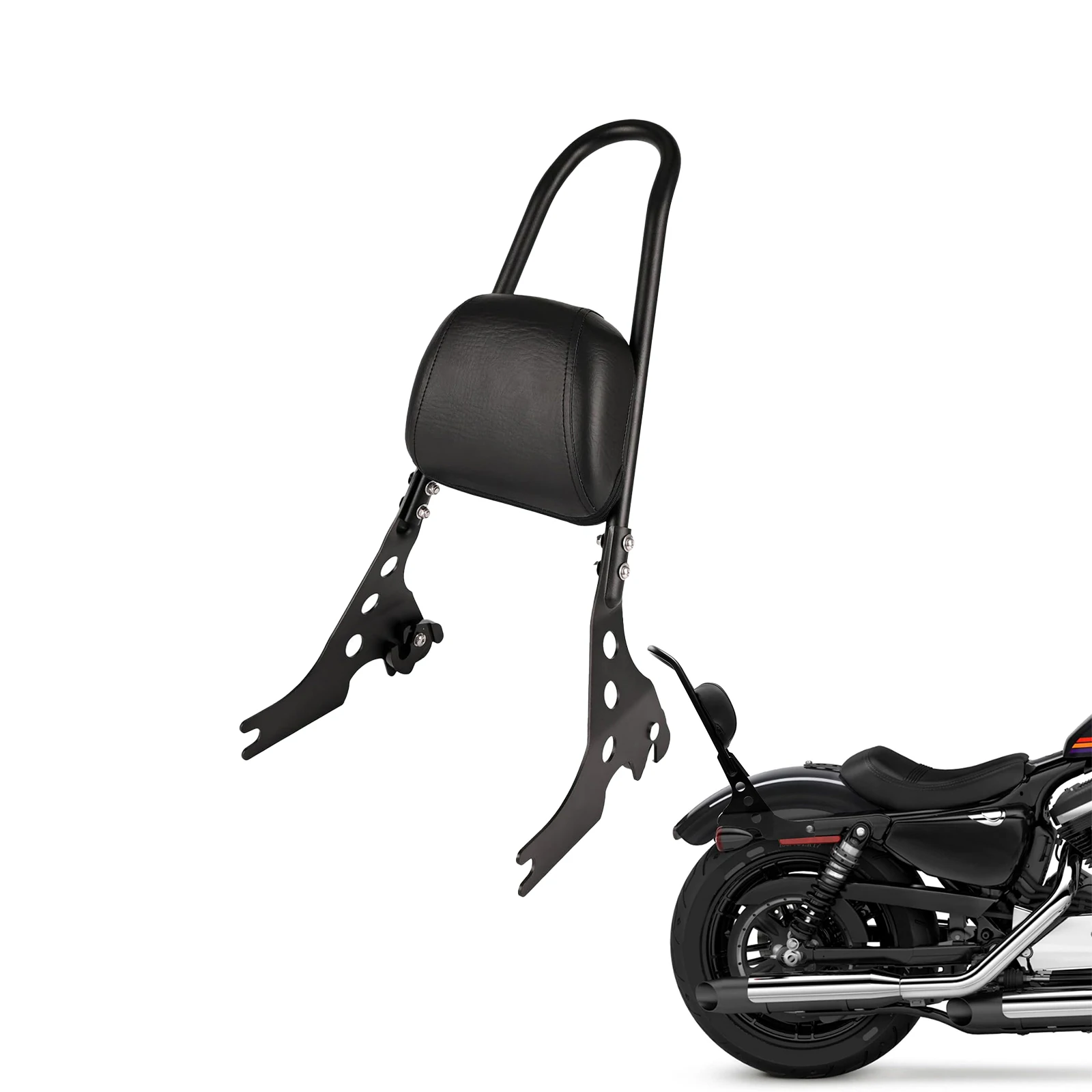 Detachable Motorcycle Rear Backrest Sissy Bar For Harley Sportster Iron XL883 1200 48 72 2004-Later
Detachable Motorcycle Rear Backrest Sissy Bar For Harley Sportster Iron XL883 1200 48 72 2004-Later