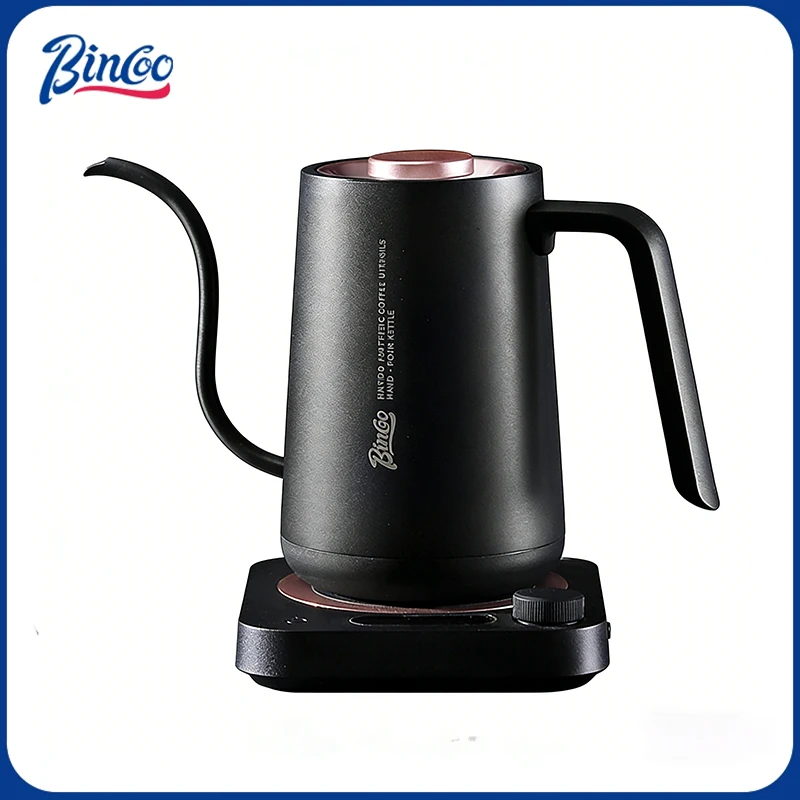 Bincoo Coffee Hand Brewing Pot Electric Kettle 900ML Gooseneck Coffee Pot 1500W 220V Fast Heating Temperature Controlled Pot
Bincoo Coffee Hand Brewing Pot Electric Kettle 900ML Gooseneck Coffee Pot 1500W 220V Fast Heating Temperature Controlled Pot