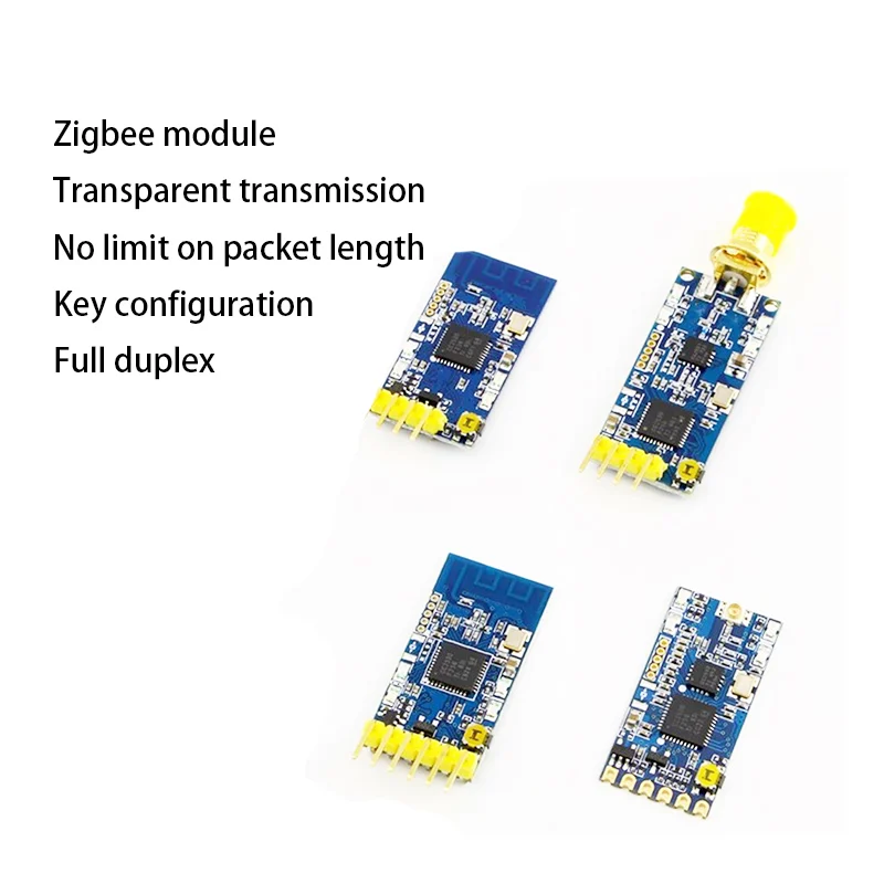 2.4GHz CC2530 RF Zigbee Wireless Transceiver Module — UART Serial Transparent Data Transmission and Reception Module
2.4GHz CC2530 RF Zigbee Wireless Transceiver Module — UART Serial Transparent Data Transmission and Reception Module