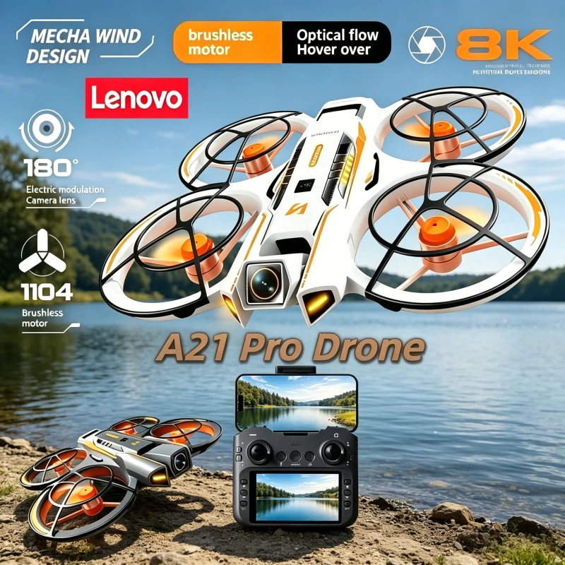 Lenovo A21Pro Quadcopter Toys, Remote Control Aircraft 5G HD Camera 8K Professional Drone, 2026New GPS Aerial Photography UAV.
Lenovo A21Pro Quadcopter Toys, Remote Control Aircraft 5G HD Camera 8K Professional Drone, 2026New GPS Aerial Photography UAV.