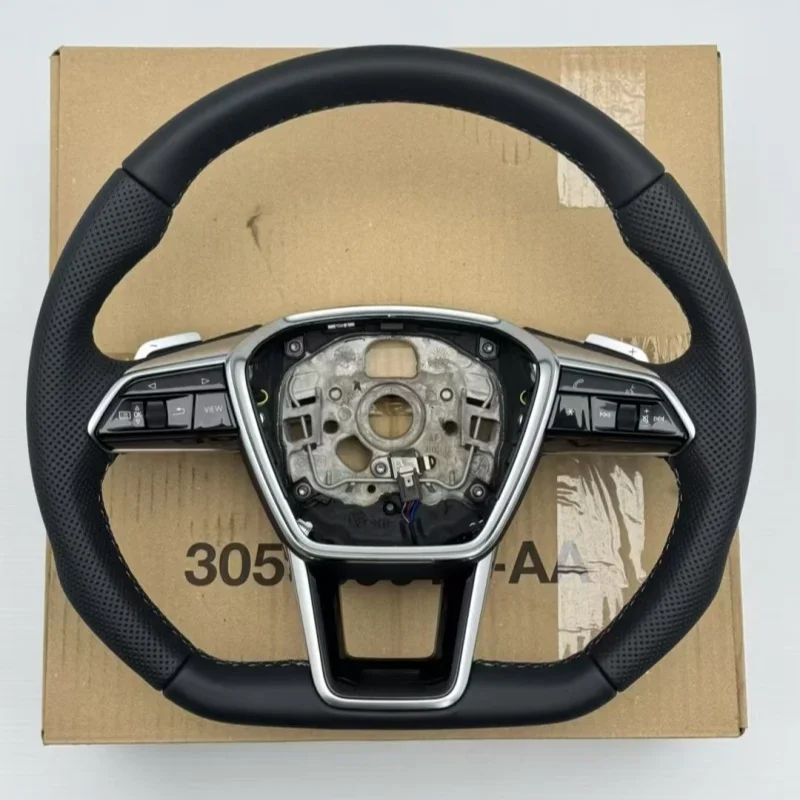 Customized Heating Genuine Leather Car Steering Wheel Fit For Audi A4 A5 Q3 Q5 Q5L Q7 Q8 Steering Wheel Car Accessories
Customized Heating Genuine Leather Car Steering Wheel Fit For Audi A4 A5 Q3 Q5 Q5L Q7 Q8 Steering Wheel Car Accessories