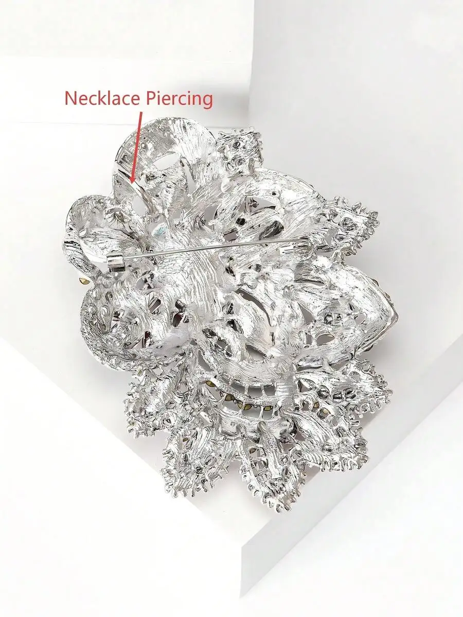 Elegant Crystal Rhinestone Brooch For Women And Men Luxury Accessory Gift
Elegant Crystal Rhinestone Brooch For Women And Men Luxury Accessory Gift