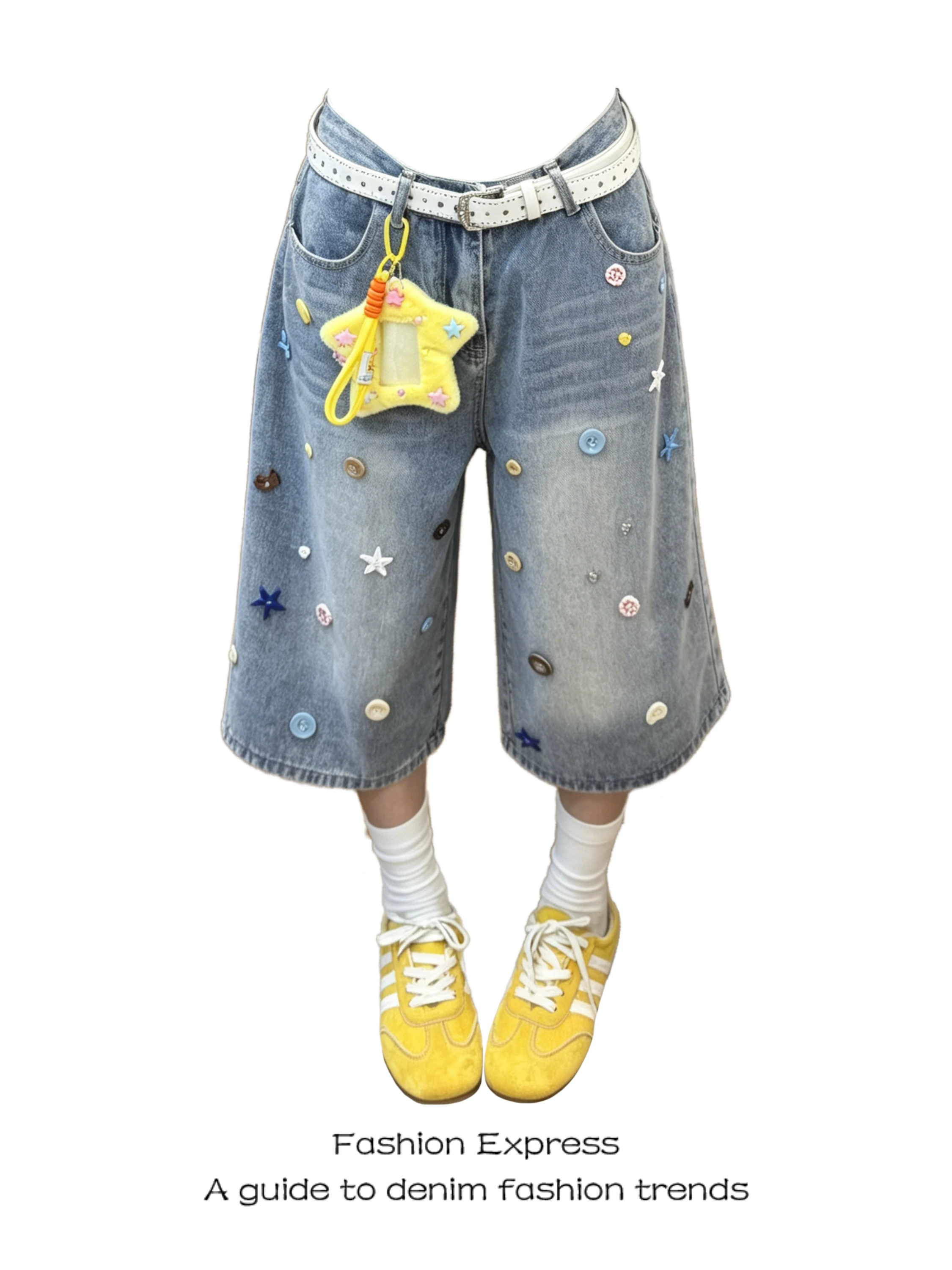 Button Denim Jeans High Waist Wide Leg Pants Loose Fit Straight Cut Summer New Style American Retro Women's Trousers
Button Denim Jeans High Waist Wide Leg Pants Loose Fit Straight Cut Summer New Style American Retro Women's Trousers
