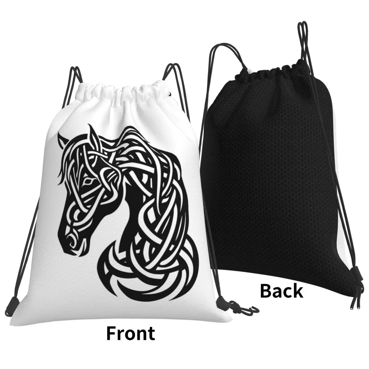 Fantasy Horse, Celtic Design Backpacks Multi-function Drawstring Bags Sports Bag Book Bags for Travel School
Fantasy Horse, Celtic Design Backpacks Multi-function Drawstring Bags Sports Bag Book Bags for Travel School