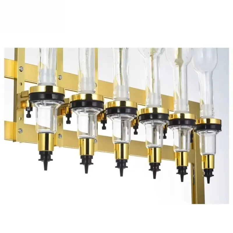 Deluxe Gold Perfume Bar Dispenser Perfume Dispenser Multi Bottle Perfume Supply Station
Deluxe Gold Perfume Bar Dispenser Perfume Dispenser Multi Bottle Perfume Supply Station