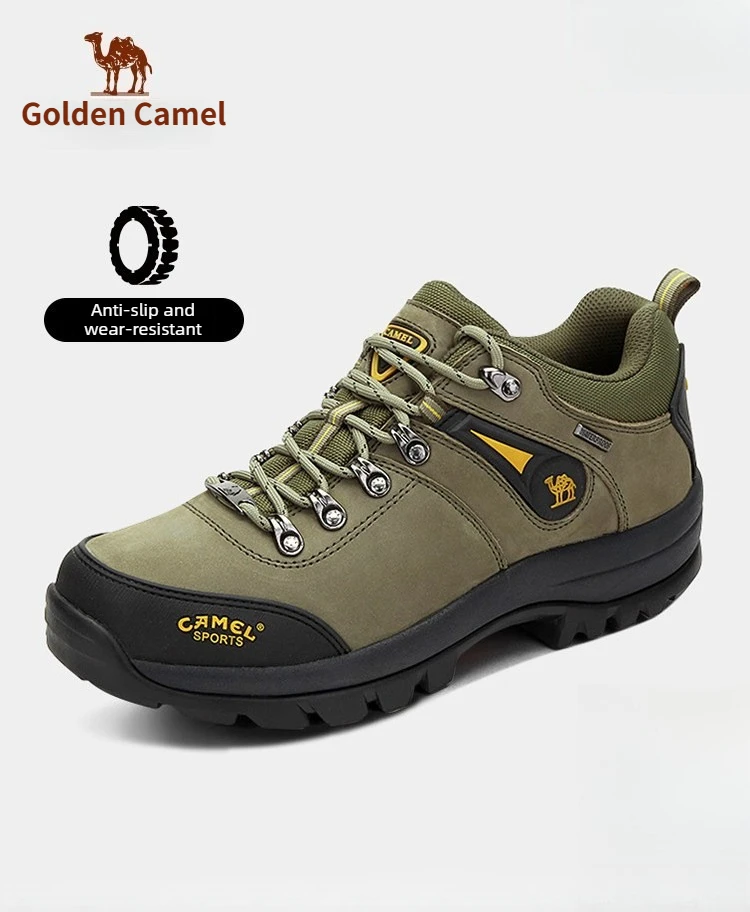 Golden Camel Men's Hiking Shoes Low-Top Outdoor Shoes Wear-resistant Waterproof Trekking Walking Hunting Tactical Sneakers
Golden Camel Men's Hiking Shoes Low-Top Outdoor Shoes Wear-resistant Waterproof Trekking Walking Hunting Tactical Sneakers