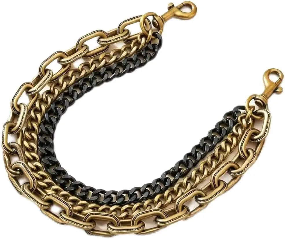 Gold Two Tone Bag Charm Keychain Pendant Vintage Style Gift for Women
Gold Two Tone Bag Charm Keychain Pendant Vintage Style Gift for Women