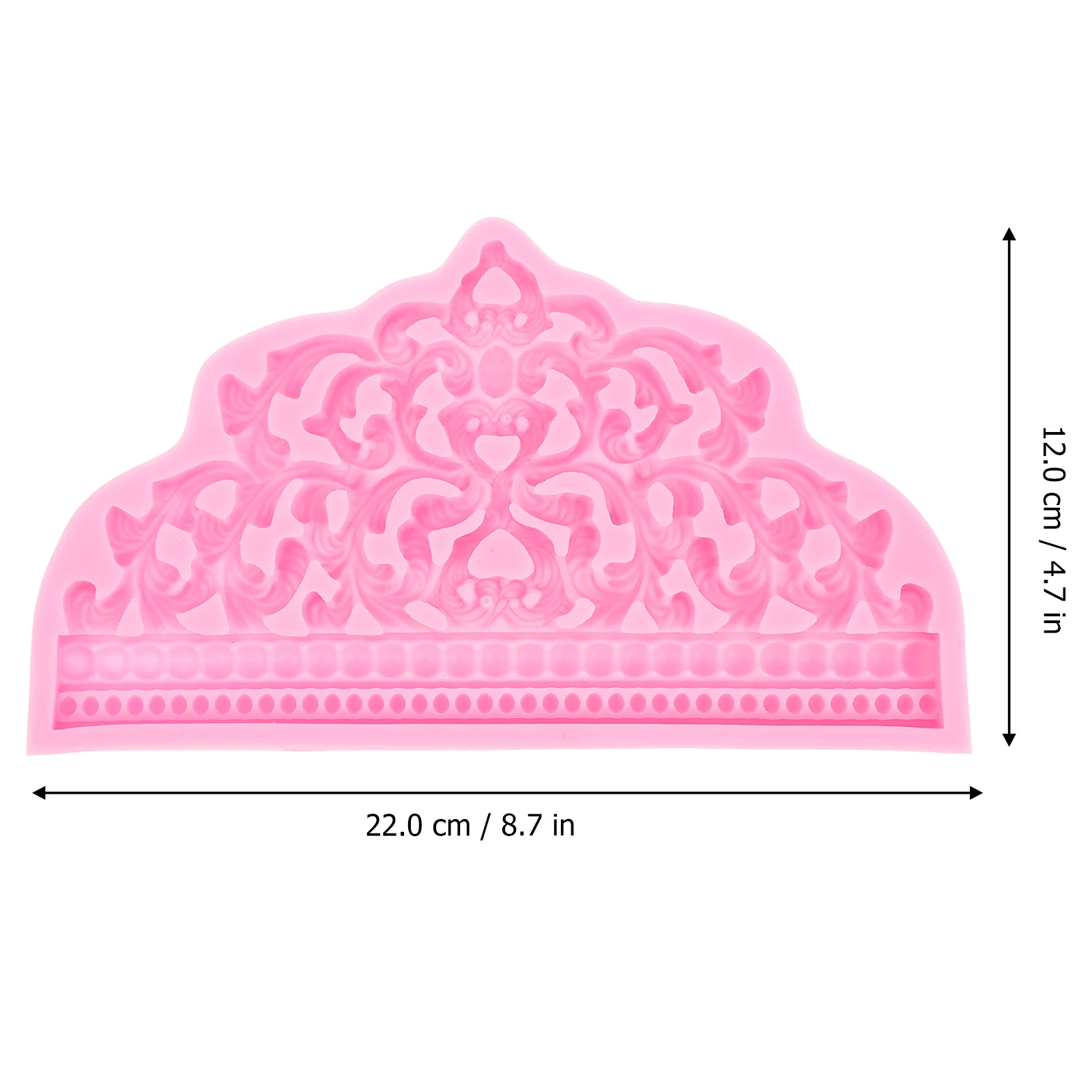 Silicone Cake Mold Crown Pink Chocolate DIY Craft Baking Gadget Easy Clean Storage Retro Style Wedding Beauty Pageant Prom Queen
Silicone Cake Mold Crown Pink Chocolate DIY Craft Baking Gadget Easy Clean Storage Retro Style Wedding Beauty Pageant Prom Queen