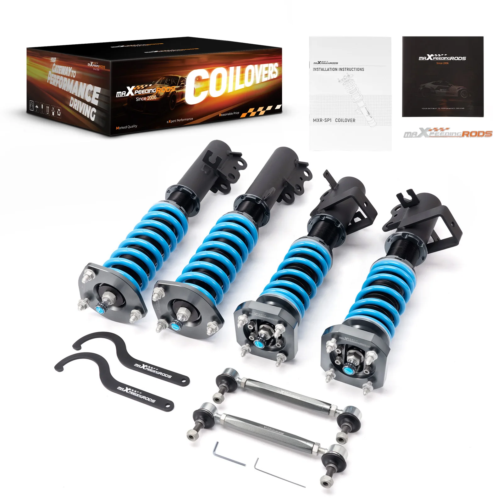 Racing Coilovers 24 Way Damper Lowering Shocks Kit for Toyota MR2 SW20 90-99
Racing Coilovers 24 Way Damper Lowering Shocks Kit for Toyota MR2 SW20 90-99
