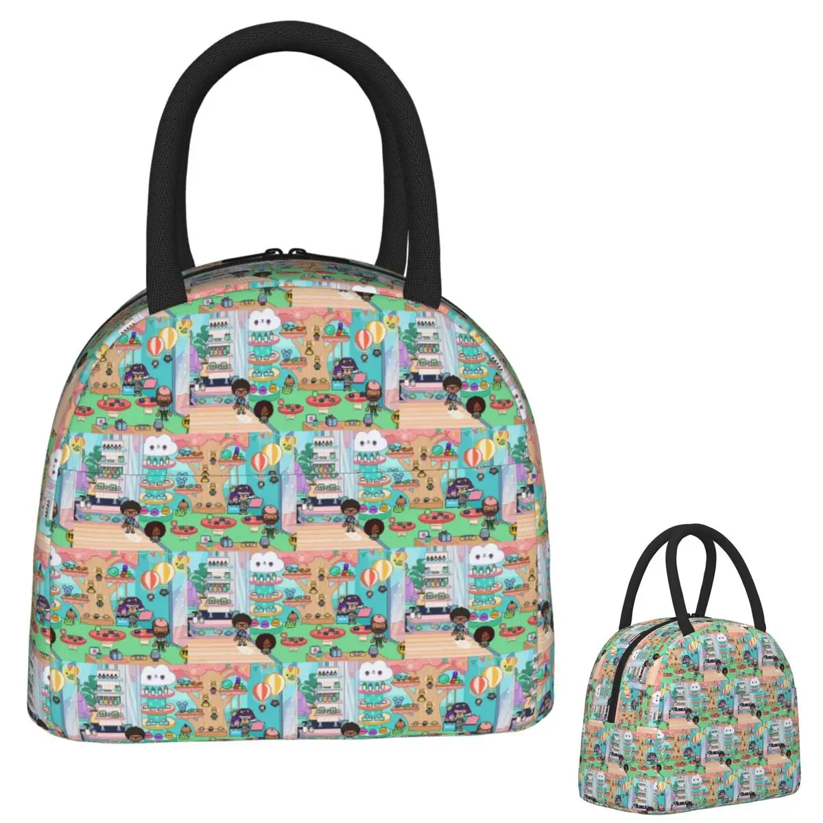 Toca Life Box Toca Boca Cute Game Сумки для обеда Изолированная коробка для бенто Портативная сумка для обеда и пикника Сумка-холодильник для женщин и детей
Toca Life Box Toca Boca Cute Game Сумки для обеда Изолированная коробка для бенто Портативная сумка для обеда и пикника Сумка-холодильник для женщин и детей