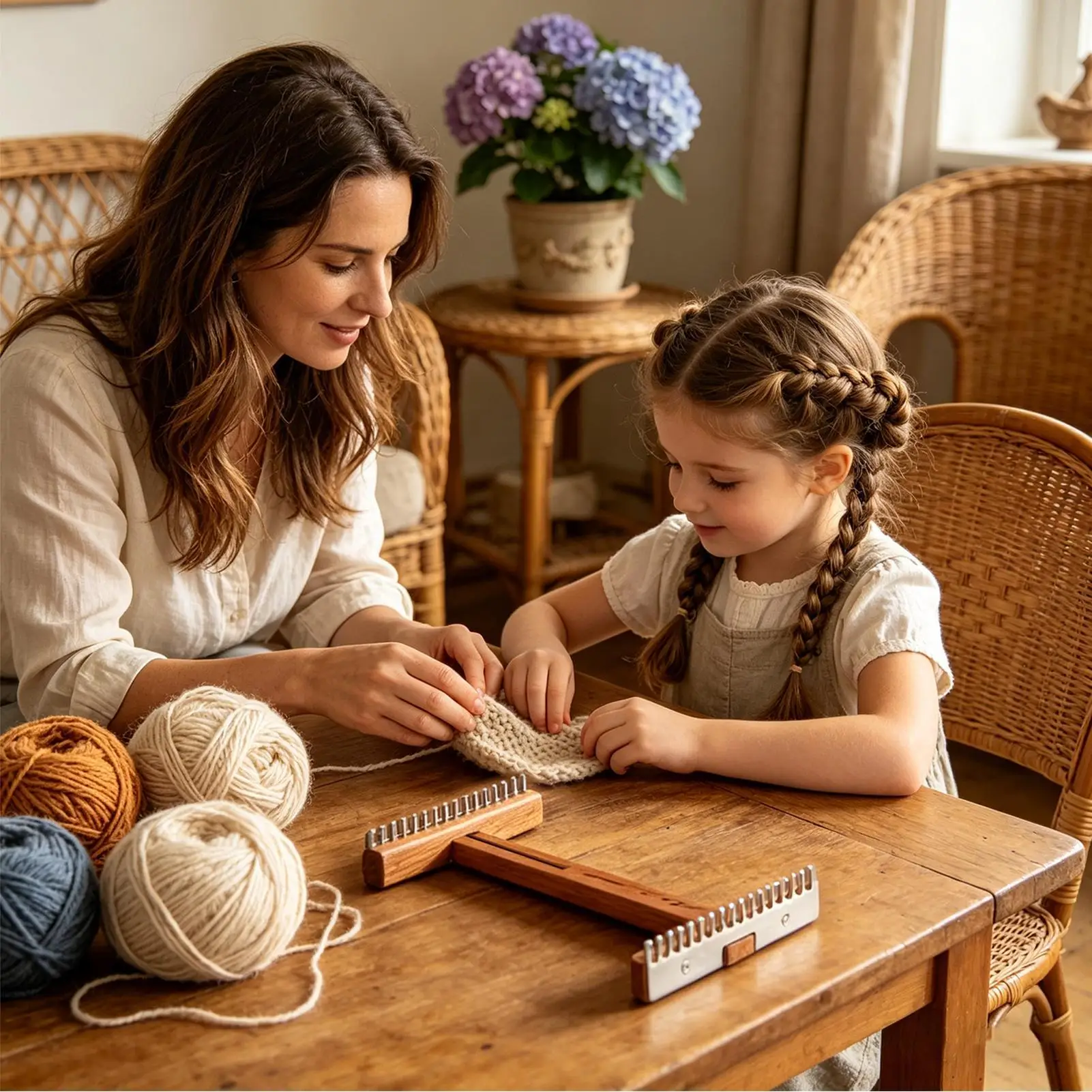 Weaving Loom Kit Adjustable Wooden Frame Sewing Machine Tapestry Loom For Home School Art Class Workshop Studio Family Gathering
Weaving Loom Kit Adjustable Wooden Frame Sewing Machine Tapestry Loom For Home School Art Class Workshop Studio Family Gathering