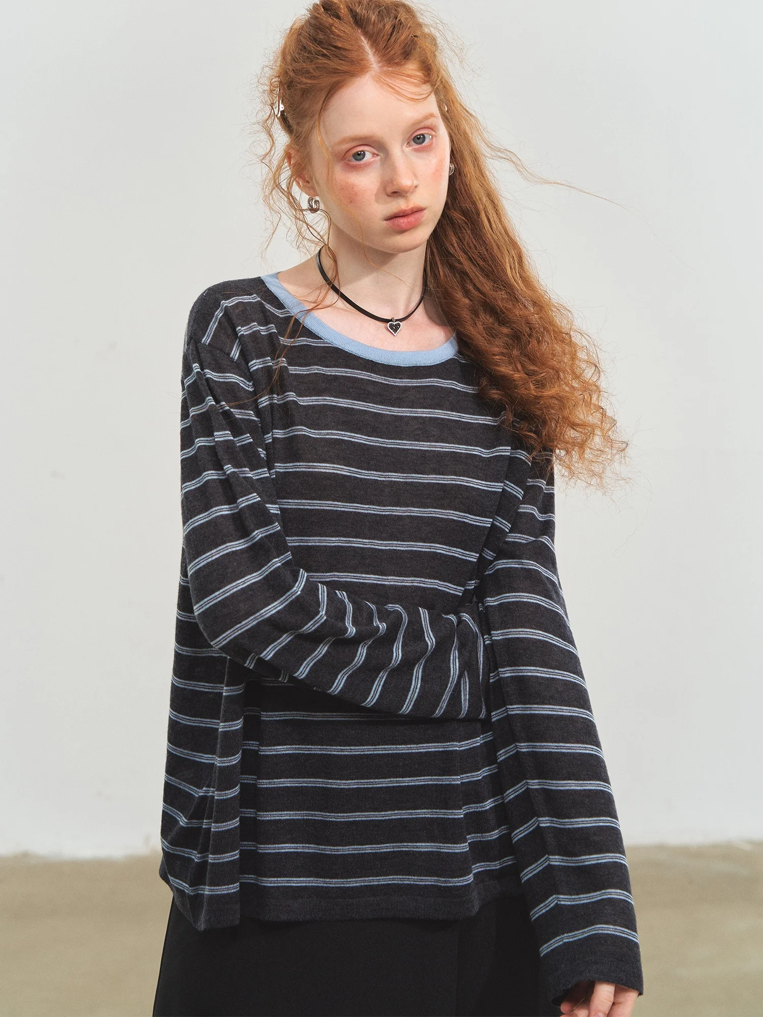 Винтажный полосатый универсальный вязаный топ SOMESOWE, женский повседневный облегающий пуловер с длинными рукавами и круглым вырезом, трикотажная одежда
Винтажный полосатый универсальный вязаный топ SOMESOWE, женский повседневный облегающий пуловер с длинными рукавами и круглым вырезом, трикотажная одежда