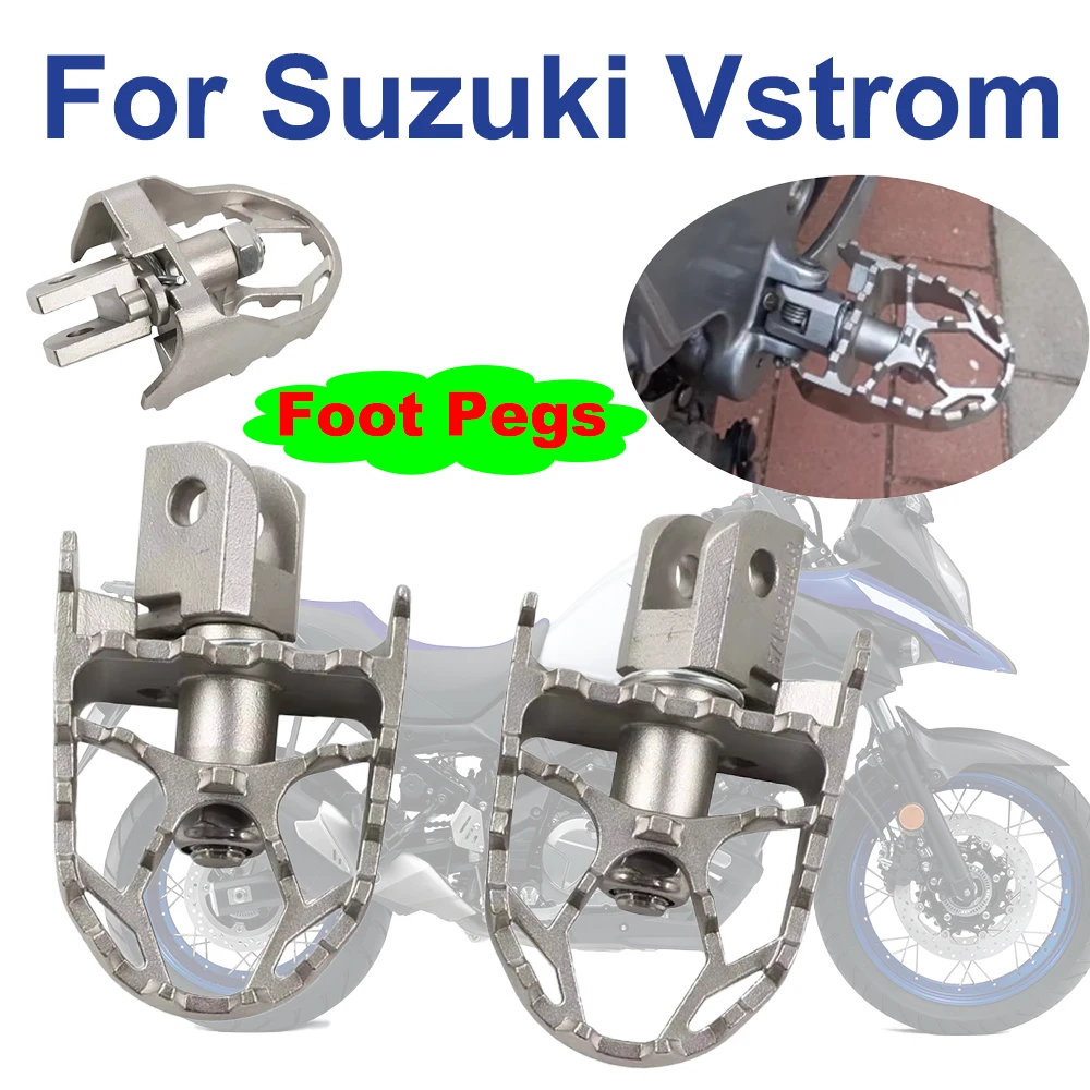 For Suzuki V-Strom DL650 DL1000 DL1050 DL250 Vstrom DL 650XT 1000XT 1050XT Motorcycle Accessories Foot Pegs Footpegs Footrest
For Suzuki V-Strom DL650 DL1000 DL1050 DL250 Vstrom DL 650XT 1000XT 1050XT Motorcycle Accessories Foot Pegs Footpegs Footrest