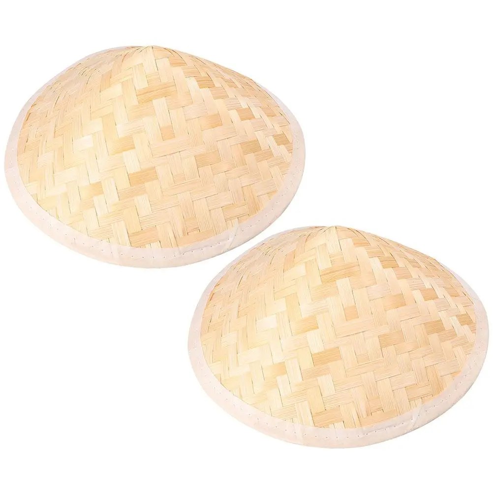 2Pcs Bamboo Woven Hat Straw Chinese Kids Bulk Creative Craft Decorative Lightweight Safe Photo Prop
2Pcs Bamboo Woven Hat Straw Chinese Kids Bulk Creative Craft Decorative Lightweight Safe Photo Prop
