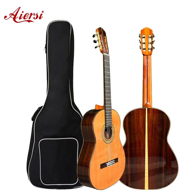 Aiersi Hot Sale Guitar Factory 39 Inch All Solid Cedar Wood Classic Guitar Chinese Factory Direct Sale
Aiersi Hot Sale Guitar Factory 39 Inch All Solid Cedar Wood Classic Guitar Chinese Factory Direct Sale