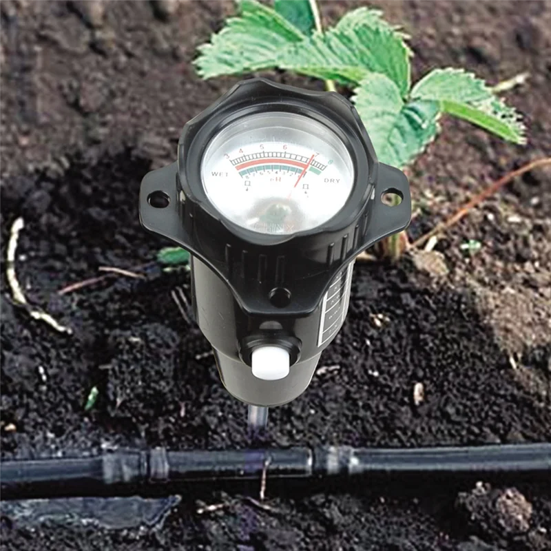 B17CB Long Probe Deep Soil PH Moisture Meter 2 In-1 Tester-Professional Test Hygrometer for Large Pot Plants Gardening Farming
B17CB Long Probe Deep Soil PH Moisture Meter 2 In-1 Tester-Professional Test Hygrometer for Large Pot Plants Gardening Farming