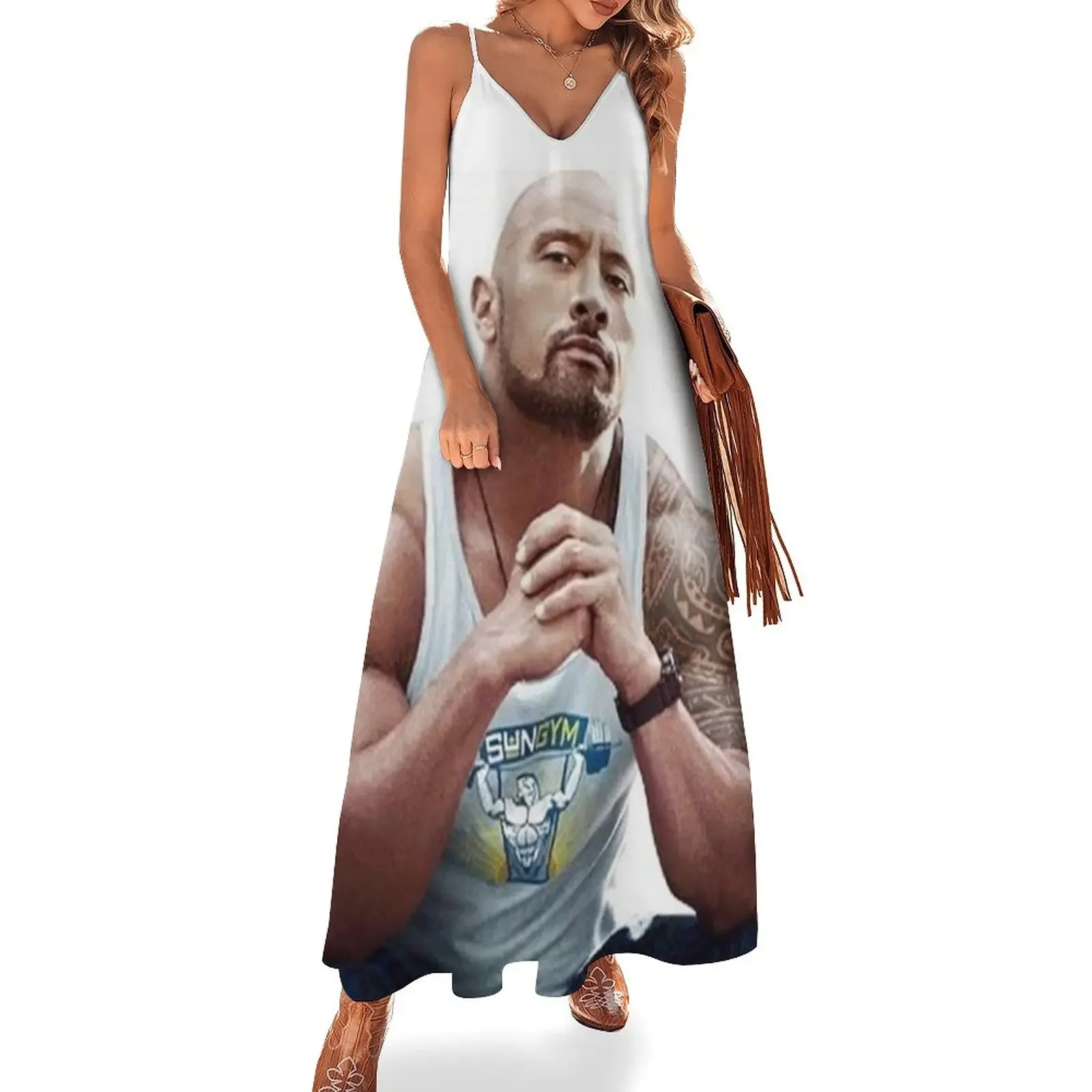 dwayne johnson Sleeveless Dress women long dresses Aesthetic clothing dresses for womens 2025 Dress
dwayne johnson Sleeveless Dress women long dresses Aesthetic clothing dresses for womens 2025 Dress