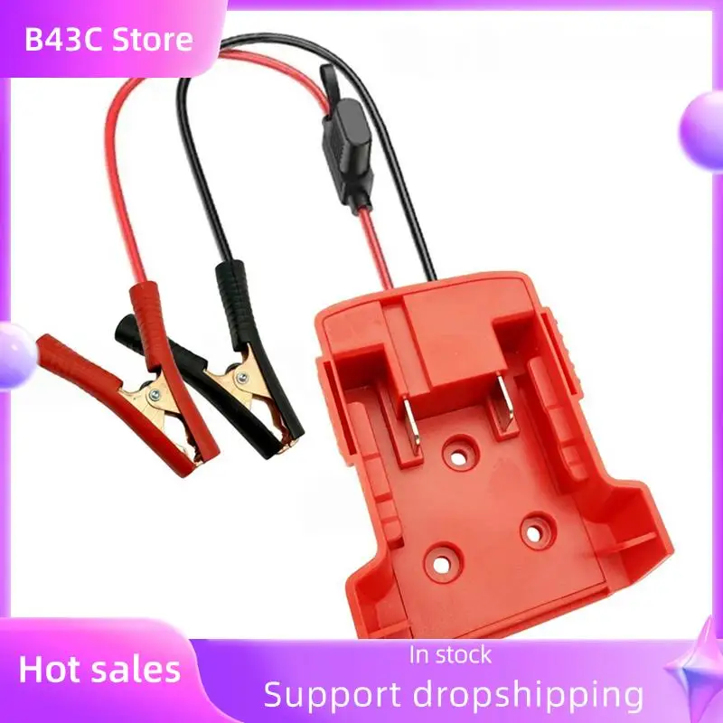B14C For 18V Li- Battery Emergency Power Car DIY Adapter 30A Fuse Igniter Jump Starter Automotive
B14C For 18V Li- Battery Emergency Power Car DIY Adapter 30A Fuse Igniter Jump Starter Automotive