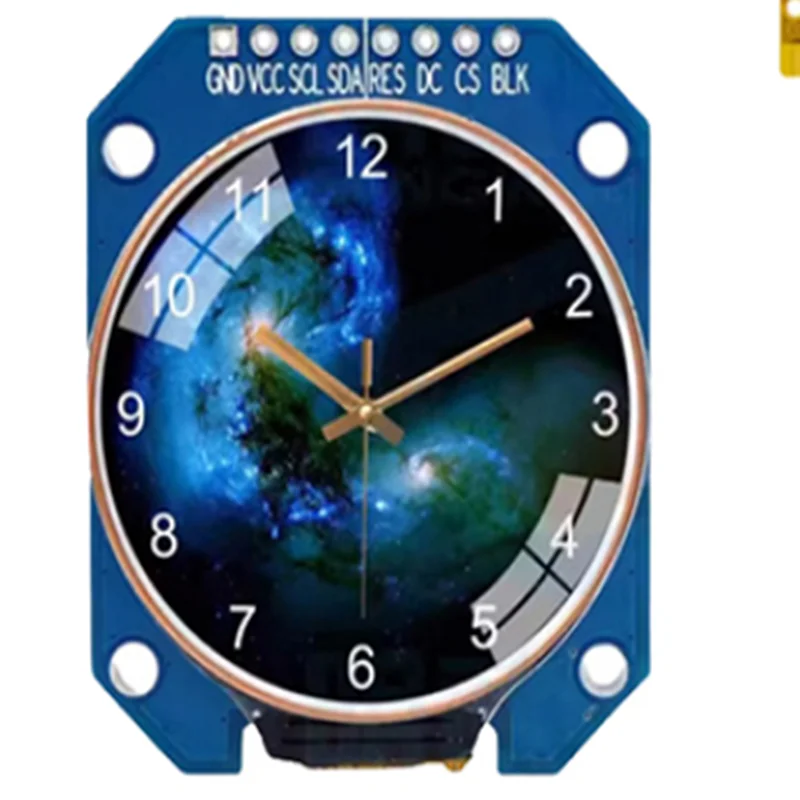 1.28 Inch Round TFT LCD Display Module–240*240 RGB Screen With GC9A01 Driver, 4-Wire SPI Interface, Compatible With Arduino PCB
1.28 Inch Round TFT LCD Display Module–240*240 RGB Screen With GC9A01 Driver, 4-Wire SPI Interface, Compatible With Arduino PCB