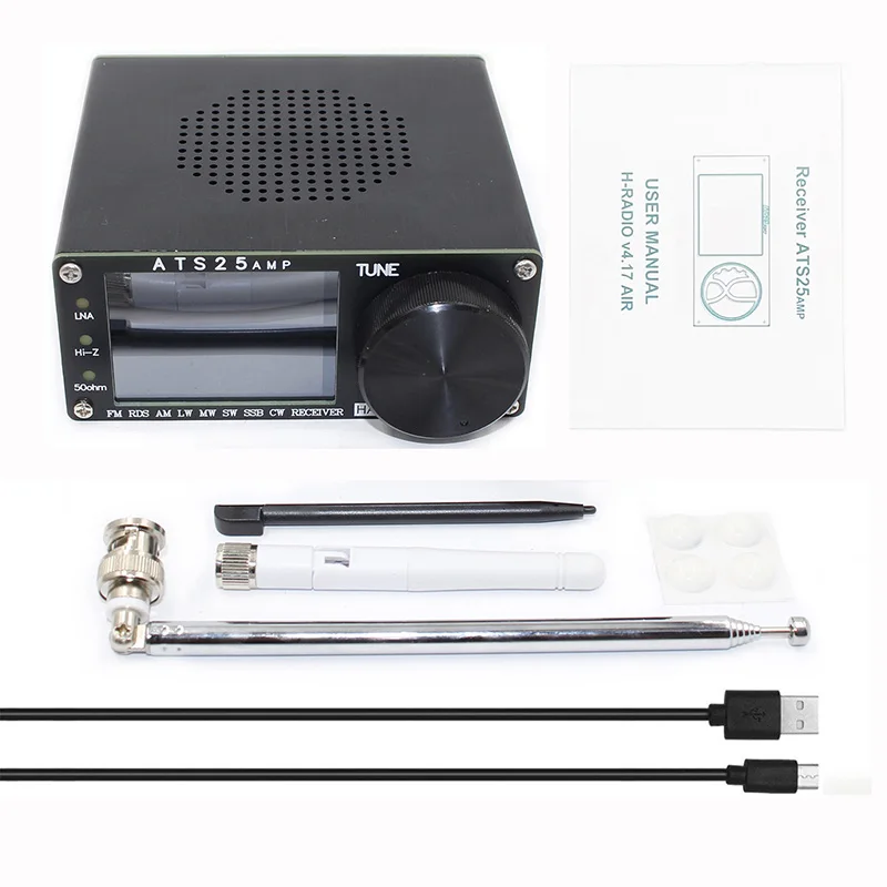 New 4.17 firmware ATS25AMP RDS full band radio with spectrum scanning DSP receiver
New 4.17 firmware ATS25AMP RDS full band radio with spectrum scanning DSP receiver