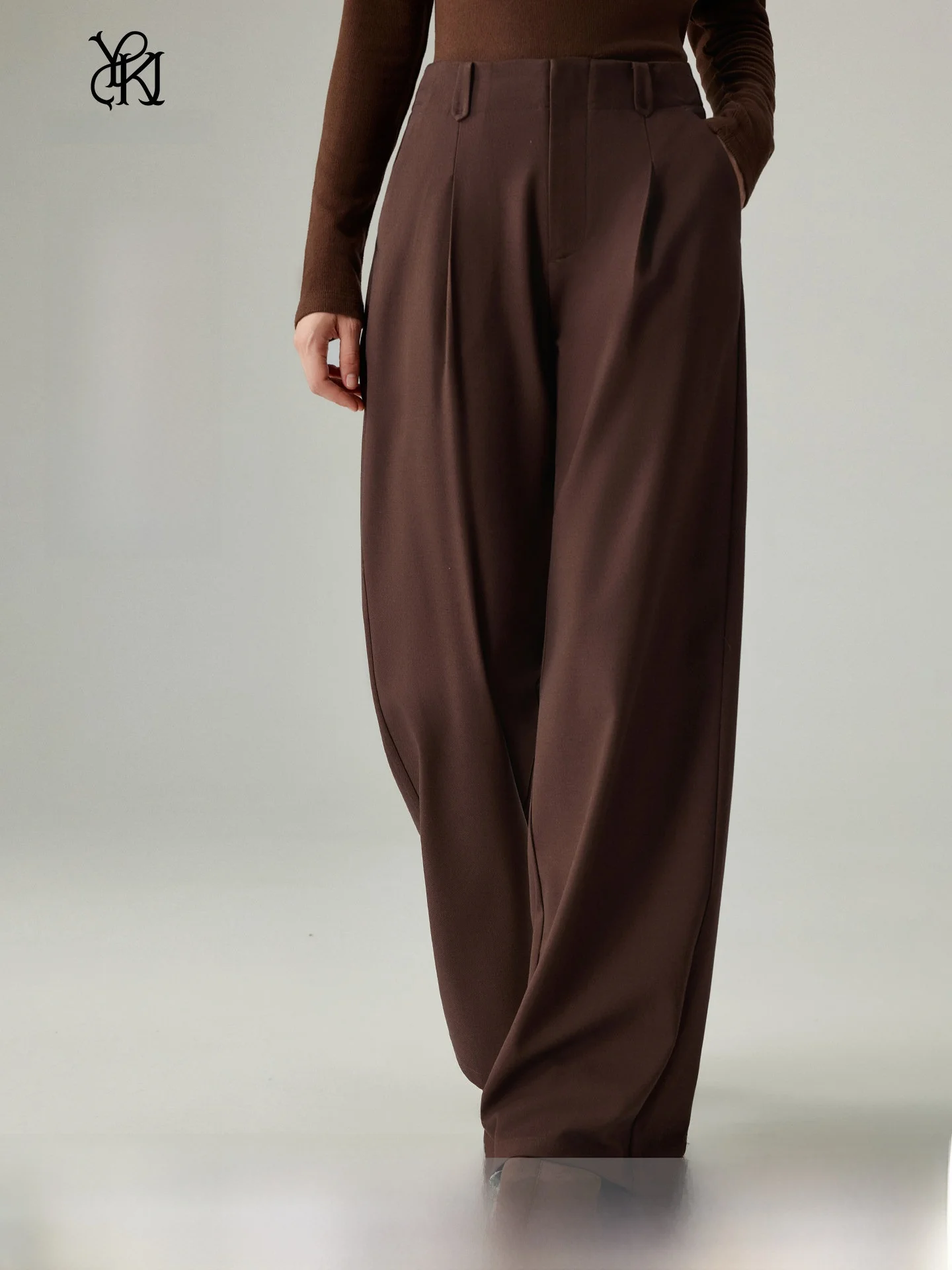 Брюки-палаццо с высокой талией для похудения, коричневые, повседневные, длинные, для женщин, прямого кроя, для офиса и повседневной носки
Брюки-палаццо с высокой талией для похудения, коричневые, повседневные, длинные, для женщин, прямого кроя, для офиса и повседневной носки