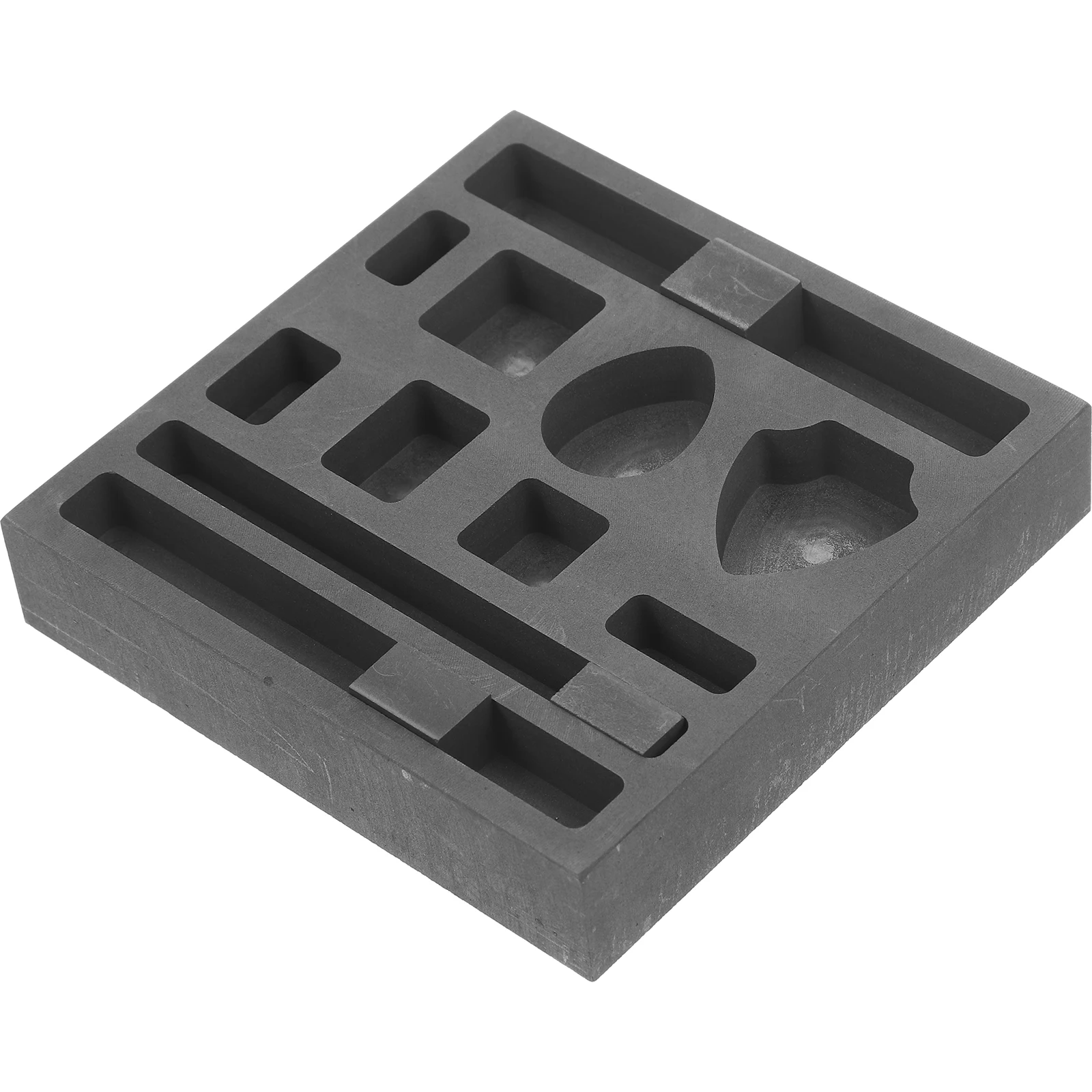 1pcs Graphite Mold Ingot Molds Casting Metal Jewelry Oil Tank Silver Slots Removable Plate Easy Demolding Copper
1pcs Graphite Mold Ingot Molds Casting Metal Jewelry Oil Tank Silver Slots Removable Plate Easy Demolding Copper