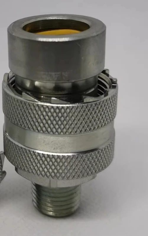Hydraulic Quick Coupling 232 Series 10 232 1492 Female Coupling 720BAR Male Thread
Hydraulic Quick Coupling 232 Series 10 232 1492 Female Coupling 720BAR Male Thread