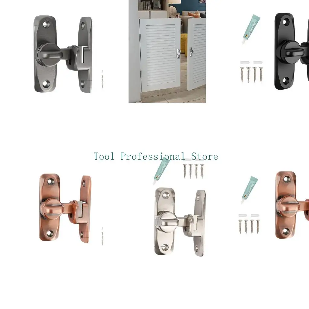 57QF 90/180 Degree Barn Door Lock No Drilling Safety Sliding Door Lock Enduring
57QF 90/180 Degree Barn Door Lock No Drilling Safety Sliding Door Lock Enduring