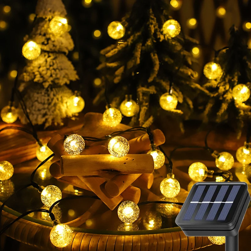 20/50/100LED Solar Crystal Globe Bee Fairy String Light Garlands 5/7/12M Star Lamp for Wedding Camping Garden Outdoor Decor 
20/50/100LED Solar Crystal Globe Bee Fairy String Light Garlands 5/7/12M Star Lamp for Wedding Camping Garden Outdoor Decor