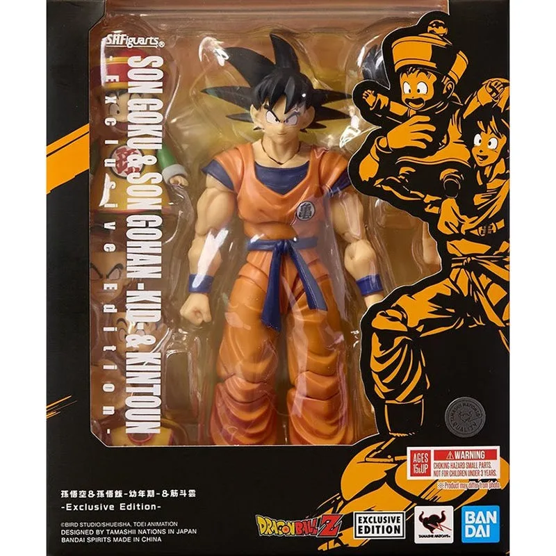 In Stock | SDCC 2024 Exclusive S.H.Figuarts Dragon Ball Son Goku & Young Son Gohan with Flying Nimbus | Collectible Figure
In Stock | SDCC 2024 Exclusive S.H.Figuarts Dragon Ball Son Goku & Young Son Gohan with Flying Nimbus | Collectible Figure