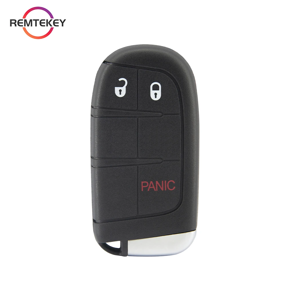 REMTEKEY Smart Car Remote Key Fob FCC M3N40821302 433Mhz HITAG AES 4A Chip for 2015-2021 Chrysler 200 300 Dodge Charger
REMTEKEY Smart Car Remote Key Fob FCC M3N40821302 433Mhz HITAG AES 4A Chip for 2015-2021 Chrysler 200 300 Dodge Charger