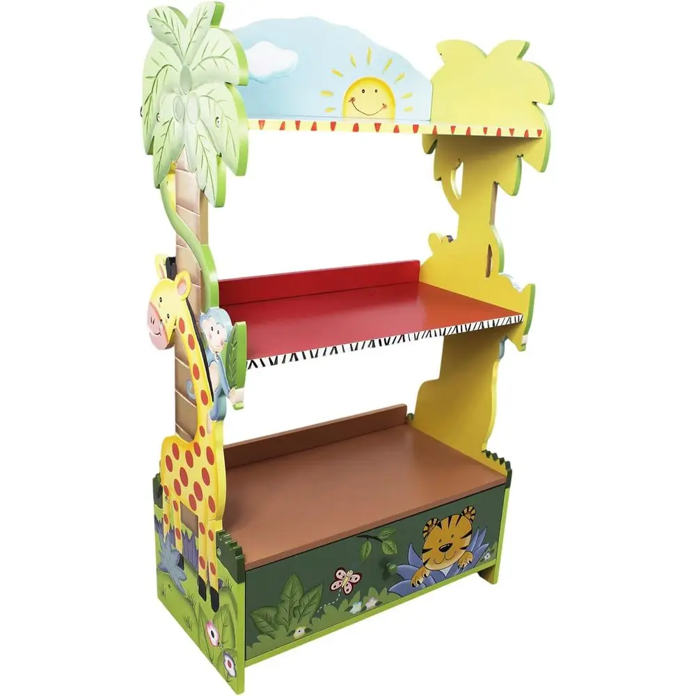 sy ields Sunny Saari Kids 3-Tier Bookshel & Der, Multi
sy ields Sunny Saari Kids 3-Tier Bookshel & Der, Multi