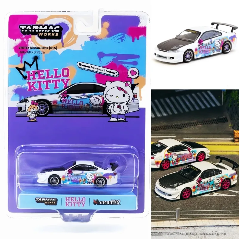 Масштабная модель автомобиля TW 1:64 Nissan Silvia S15, специальное издание «Мультяшный дизайн», реалистичная литая модель из сплава, коллекционный предмет для мальчиков, подарок, игрушка для демонстрации.
Масштабная модель автомобиля TW 1:64 Nissan Silvia S15, специальное издание «Мультяшный дизайн», реалистичная литая модель из сплава, коллекционный предмет для мальчиков, подарок, игрушка для демонстрации.