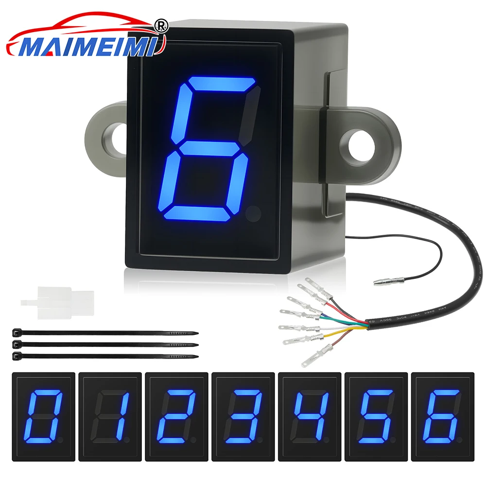 Universal Motorcycle Led Digital Display Motorcycle For Motocross Off-road Moto Light Neutral Gear Indicator Display 6 Speed
Universal Motorcycle Led Digital Display Motorcycle For Motocross Off-road Moto Light Neutral Gear Indicator Display 6 Speed
