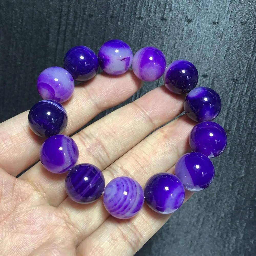 AAA 16MM Certified lavender 100% Natural A Agate Bead Beads Bangle Bracelet 0501
AAA 16MM Certified lavender 100% Natural A Agate Bead Beads Bangle Bracelet 0501