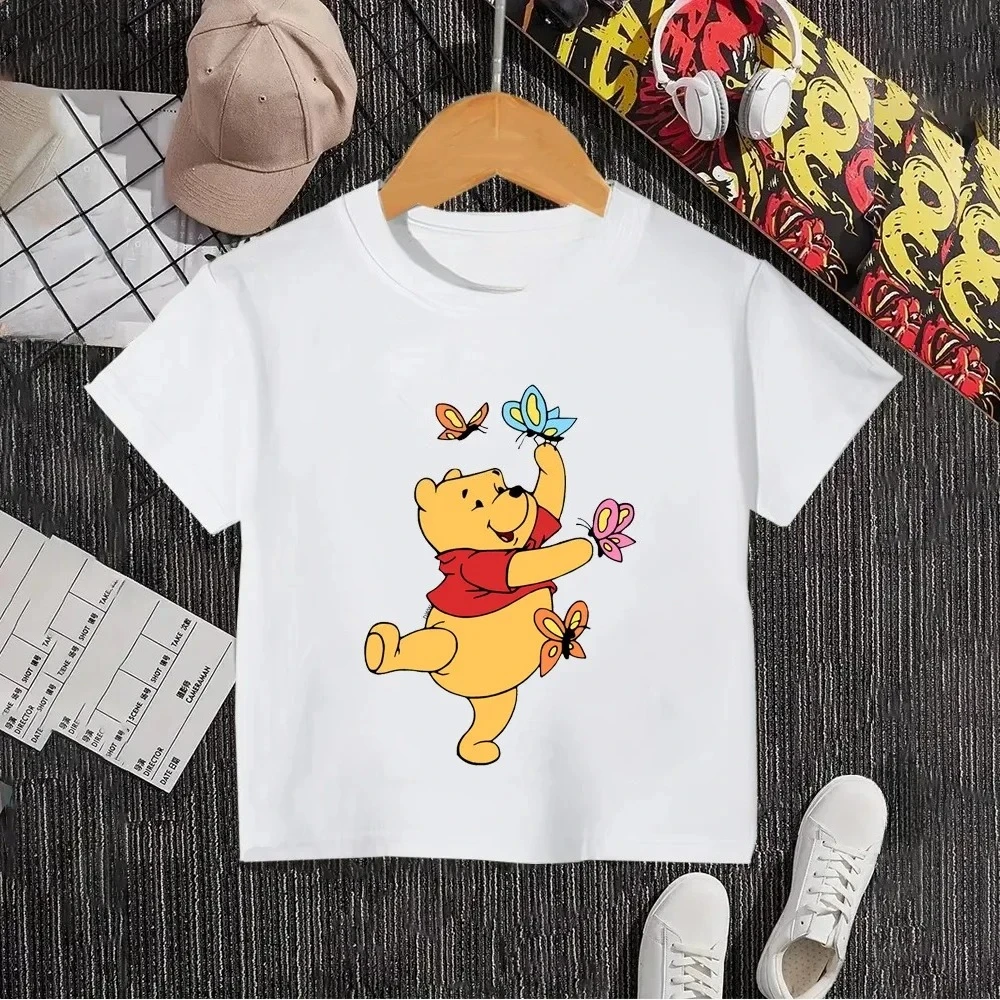 Детская футболка Disney Winnie The Pooh, летние футболки с короткими рукавами для мальчиков и девочек, новинка 2025 года, горячая распродажа, детская одежда, топы
Детская футболка Disney Winnie The Pooh, летние футболки с короткими рукавами для мальчиков и девочек, новинка 2025 года, горячая распродажа, детская одежда, топы