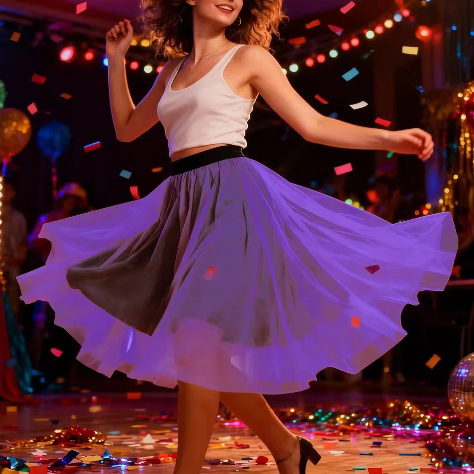 Women Long Skirt Retro Ballet Dance Skirt 3 Layer Ballet Tutu Rockabilly Pleated Underskirt Dance Dress Prom Dress Evening
Women Long Skirt Retro Ballet Dance Skirt 3 Layer Ballet Tutu Rockabilly Pleated Underskirt Dance Dress Prom Dress Evening