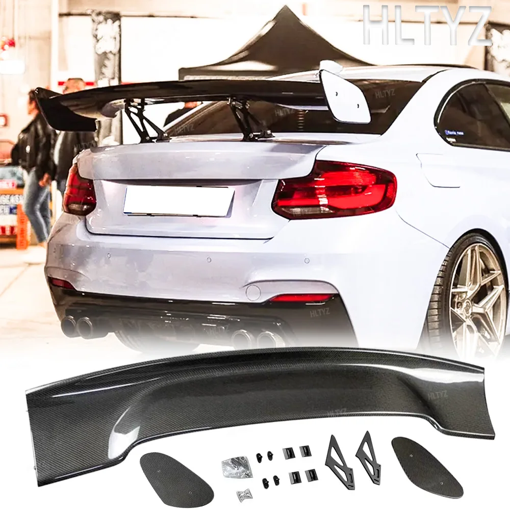 For BMW 2 Series F22 F87 M2 M2C rear trunk spoiler wings high-quality carbon fiber/ABS material GT style tuning accessories
For BMW 2 Series F22 F87 M2 M2C rear trunk spoiler wings high-quality carbon fiber/ABS material GT style tuning accessories